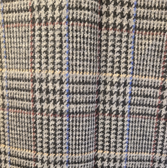 Sag Harbor Womans Wool Blend Career Lined Blazer Gray Tweed Size 8 - Picture 3 of 7